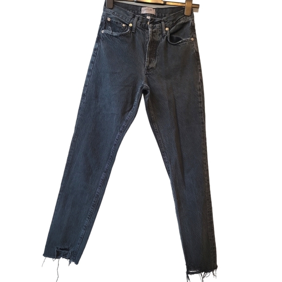 AGOLDE Jamie High Rise Classic in Compass - Picture 13 of 16